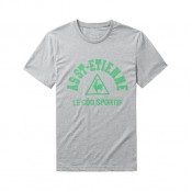 Acheter Le Coq Sportif Fanwear Tee As Saint Etienne Light Grey T-Shirts Manches Courtes Homme